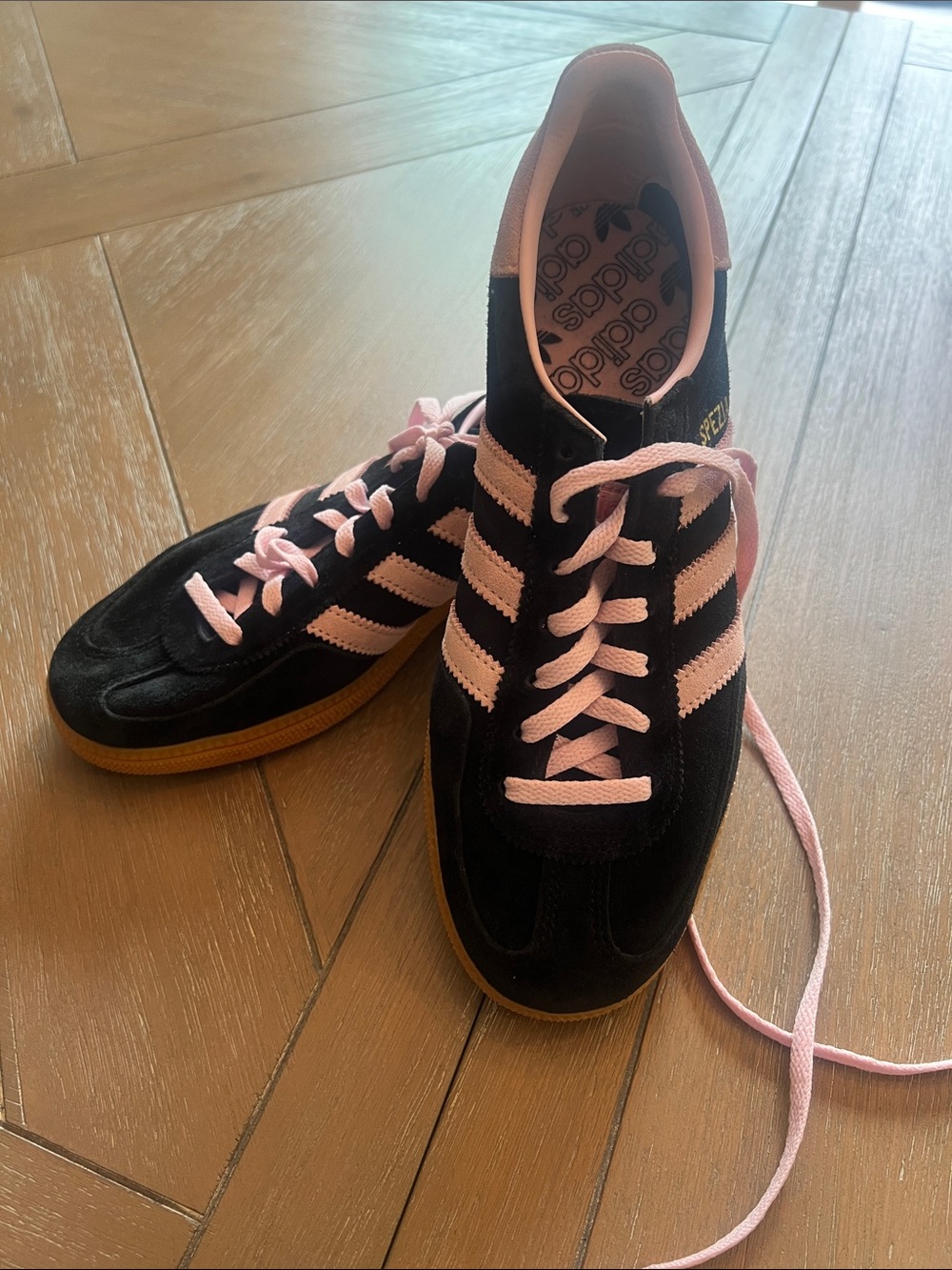 adidas Handball Spezial Sneakers — Black & Pink